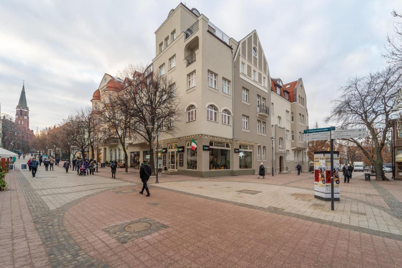 Victus Apartamenty, Apartament Cassino Residence 索波特 外观 照片